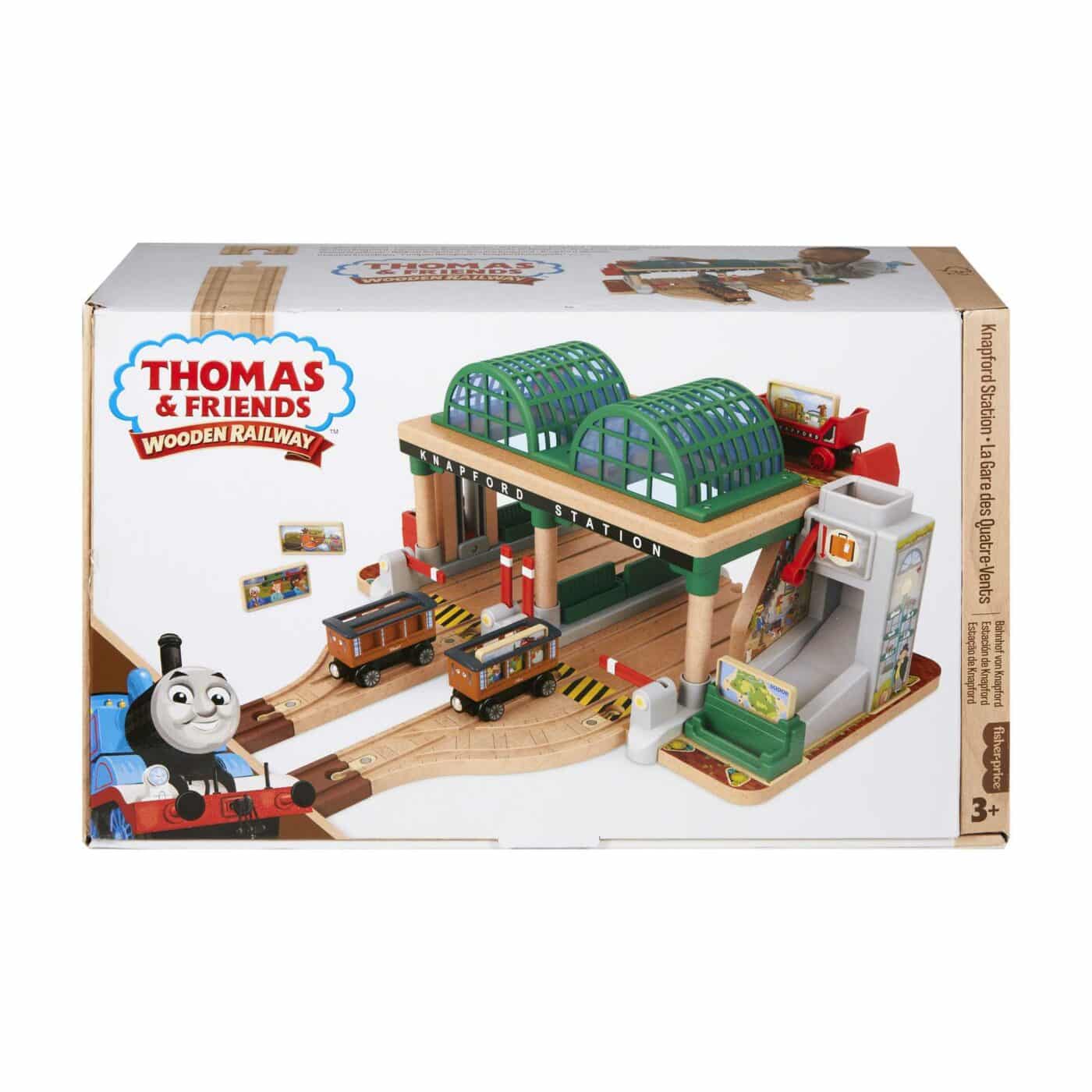 Thomas & Friends - Wooden Railway Knapford Station Passenger Pickup Playset-2