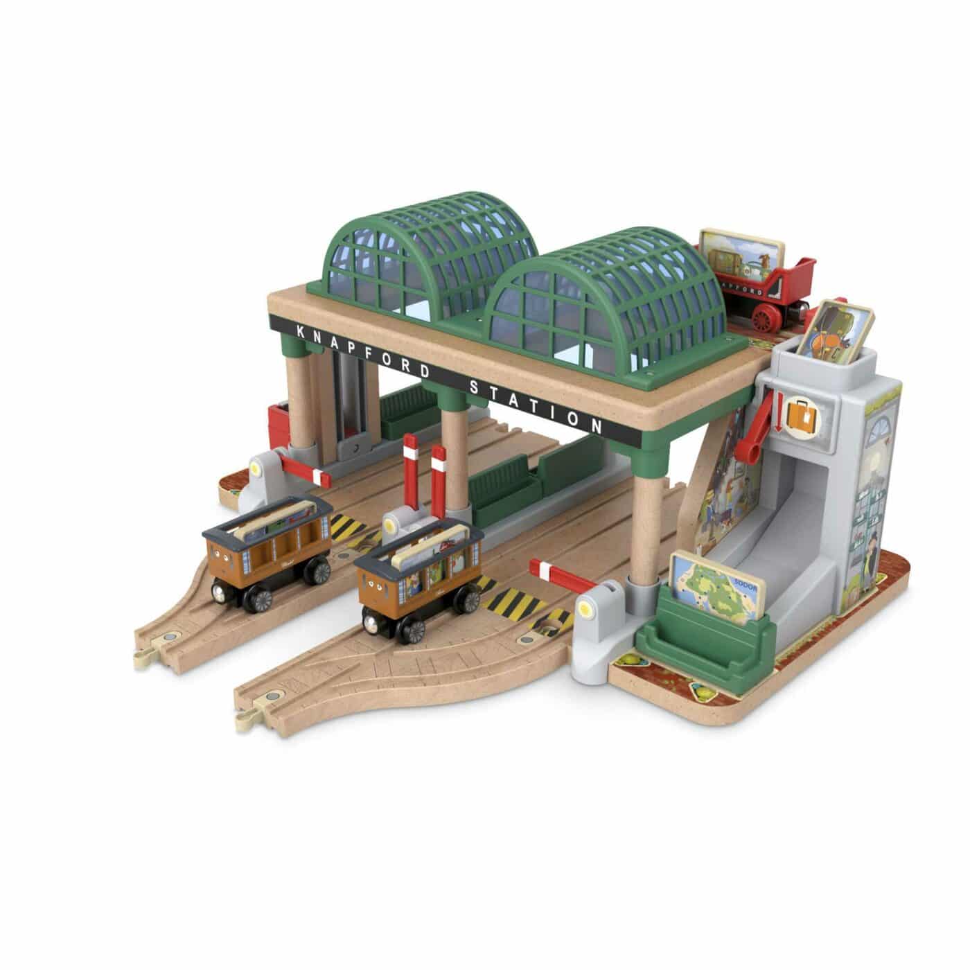 Thomas & Friends - Wooden Railway Knapford Station Passenger Pickup Playset