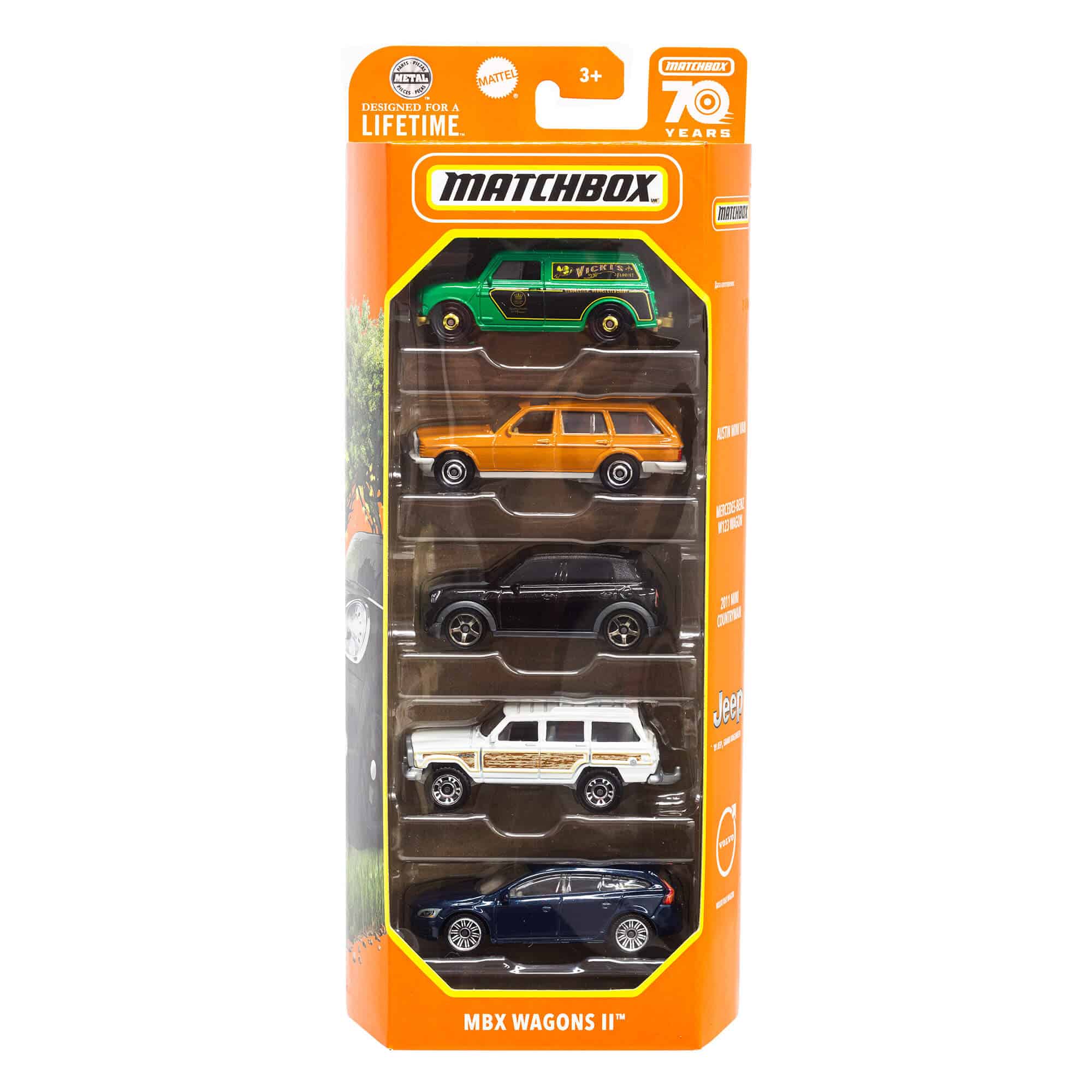 Matchbox 5Pack VehiclesMBX WAGONS II Online Toys Australia