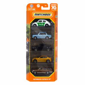 Matchbox 5-Pack Vehicles-AUTOBAHN EXPRESS IV