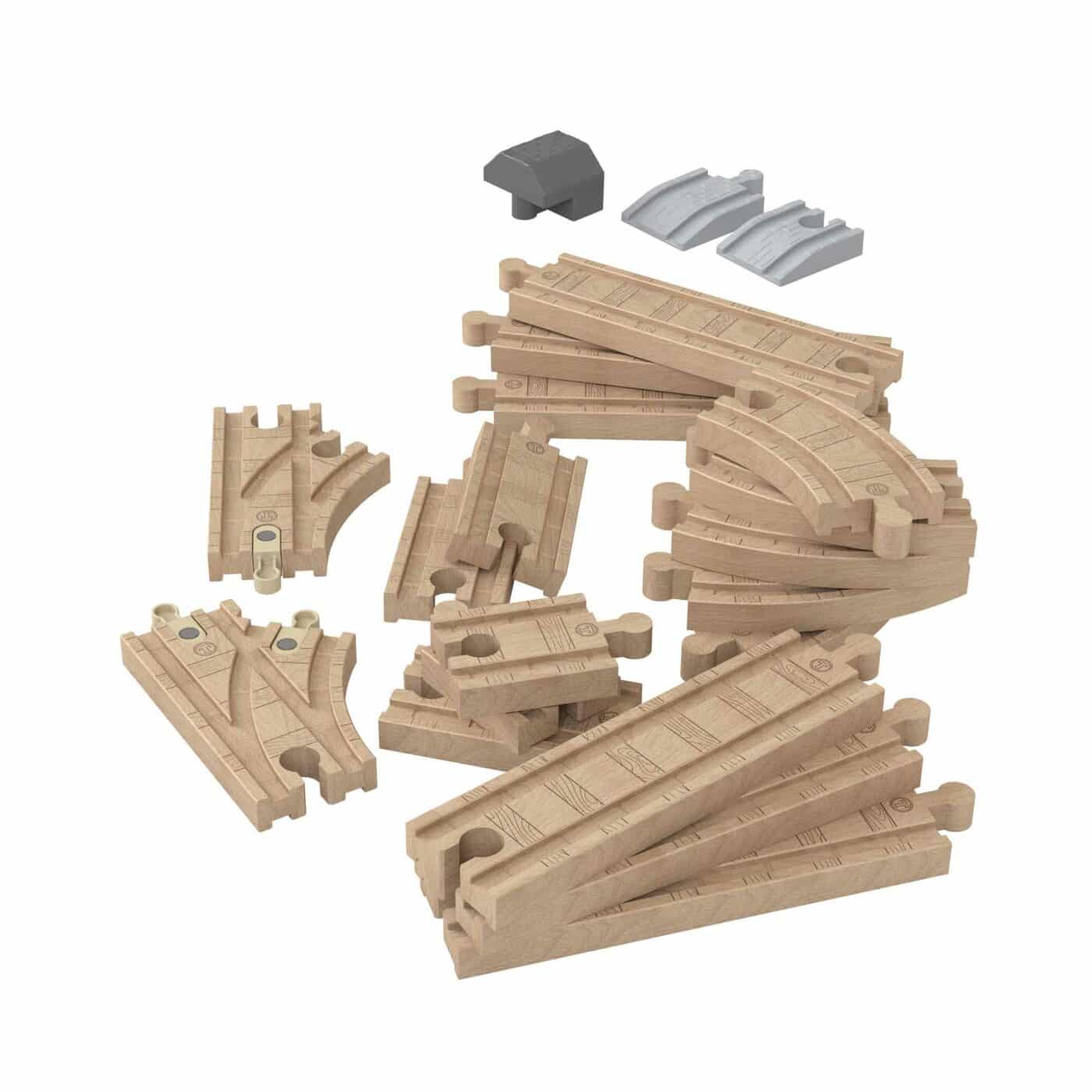Thomas & Friends - Wooden Railway Expansion Clackety Track Pack-3