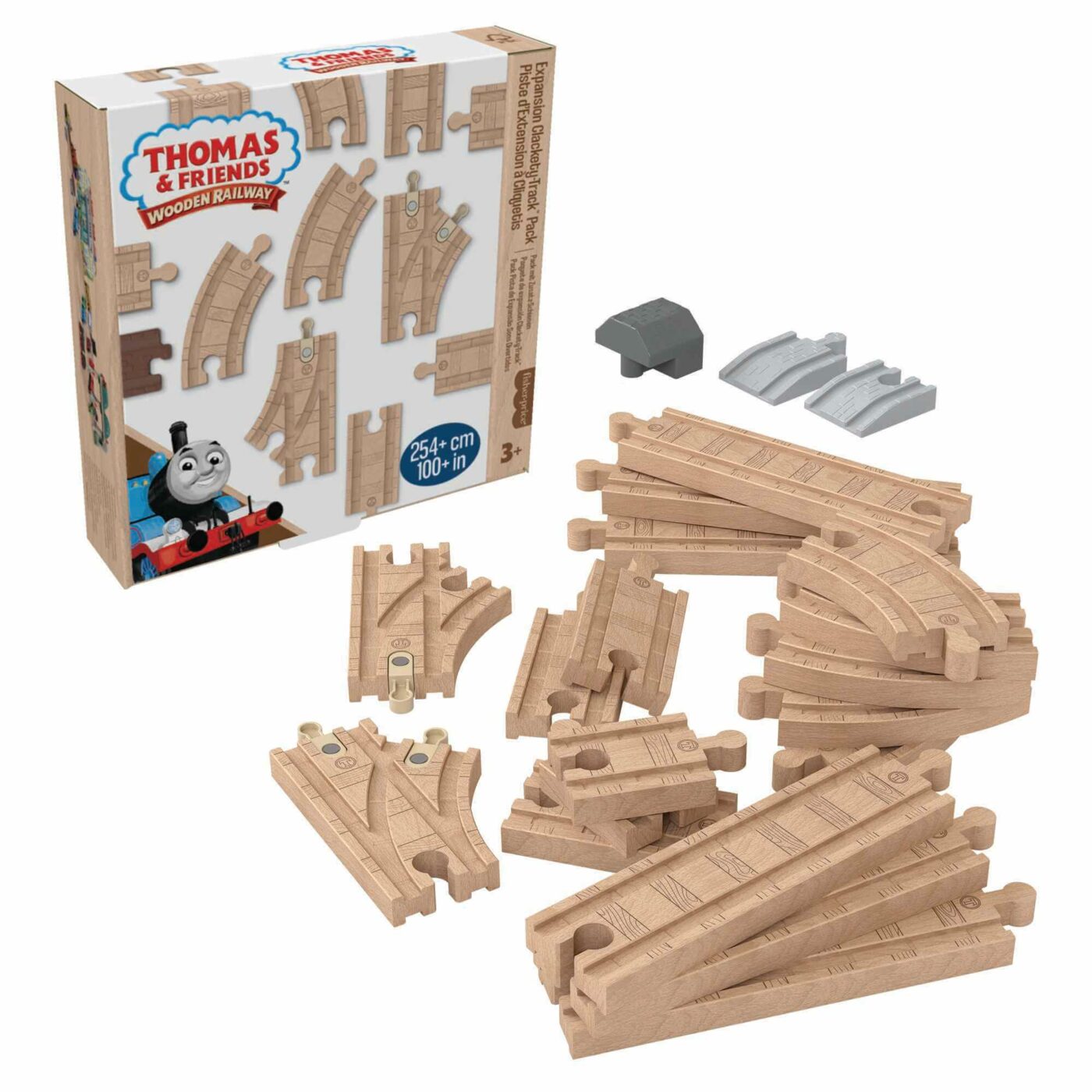 Thomas & Friends - Wooden Railway Expansion Clackety Track Pack