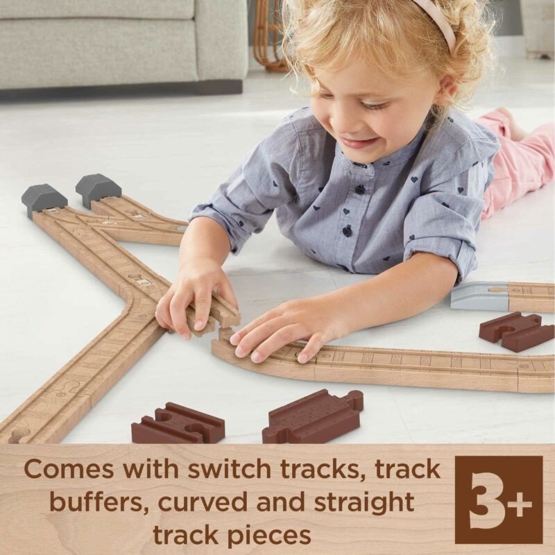 Thomas & Friends - Wooden Railway Expansion Clackety Track Pack-8