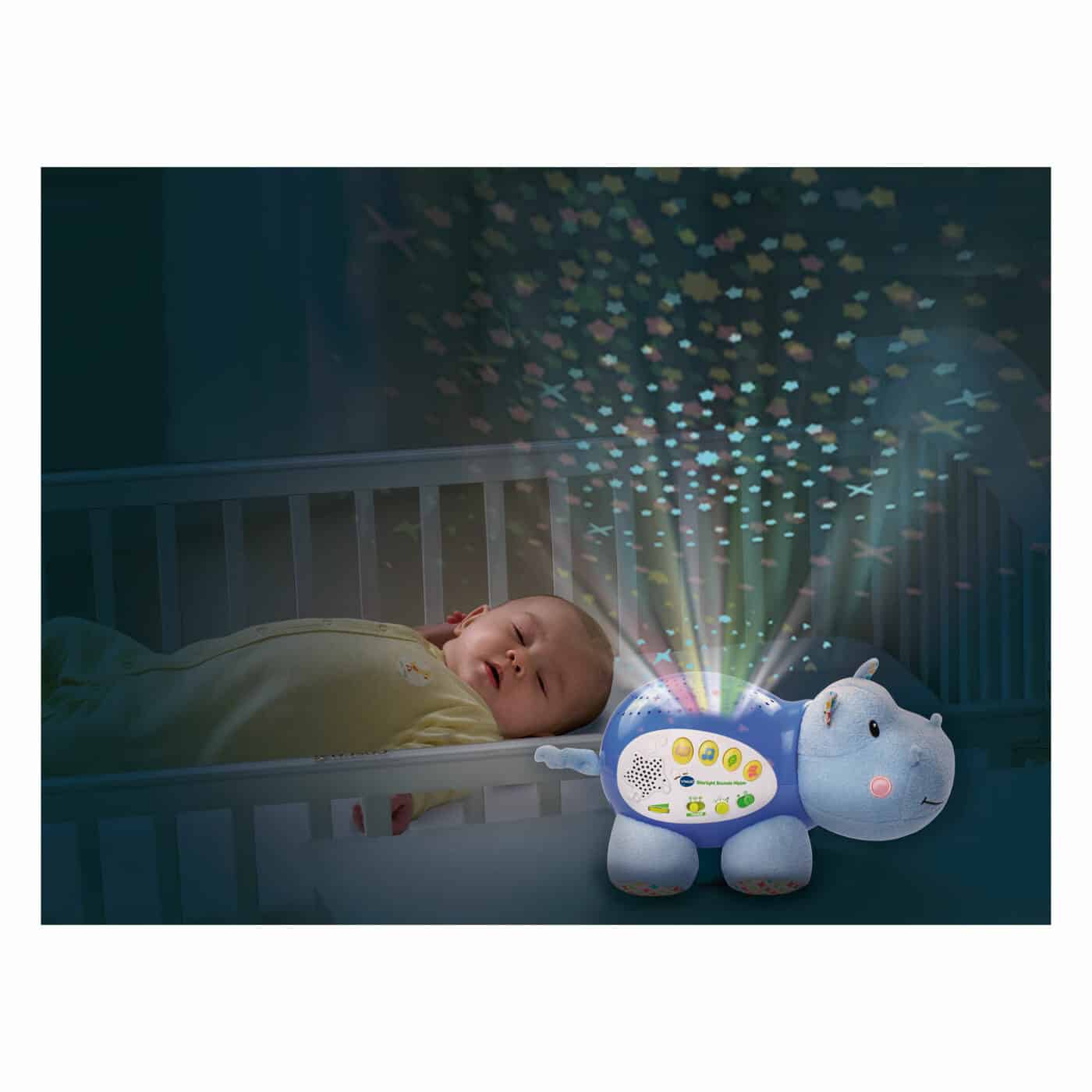 Vtech Baby Starlight Sounds Hippo Blue