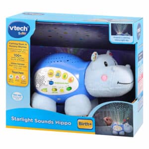 Vtech Baby Starlight Sounds Hippo Blue