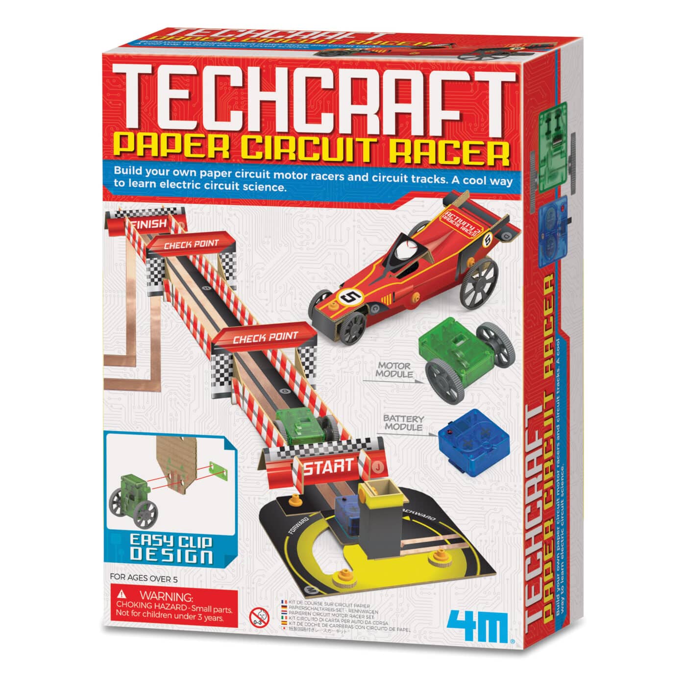 4M Techdraft Paper Circuit Racer