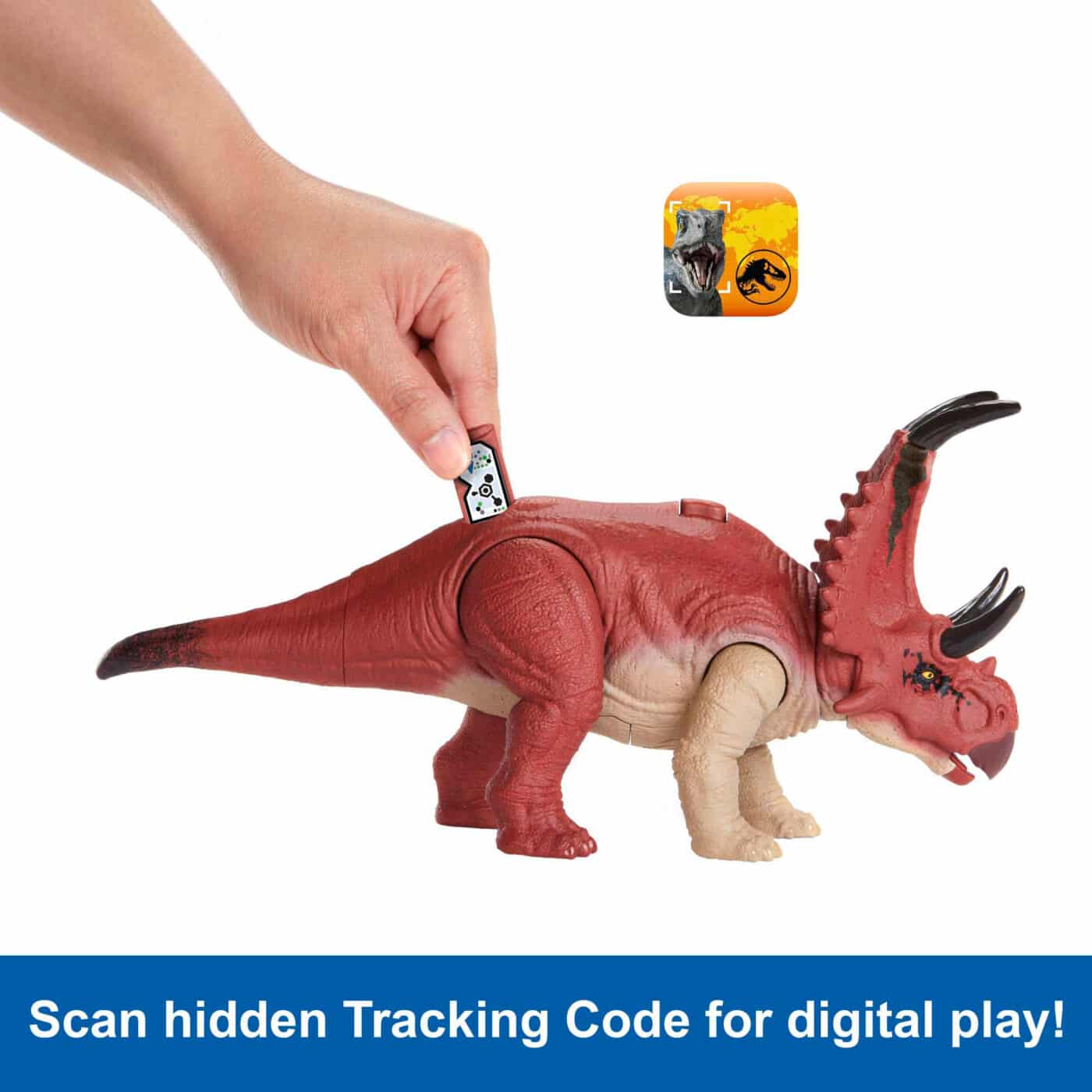 Jurassic World Wild Roar Dino Trackers Diabloceratops