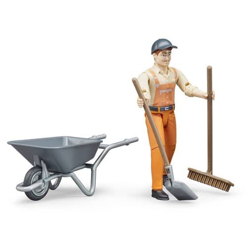 Bruder Municipal Worker Figure Set from Online Toys Australia