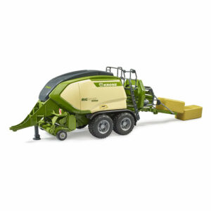 Bruder - Krone Big Pack 1290HDP VC with 2 block hay bales-2