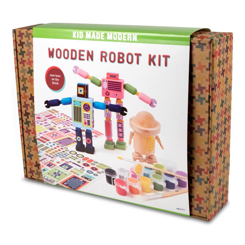 Kid Made Modern - Wooden Robot Kit