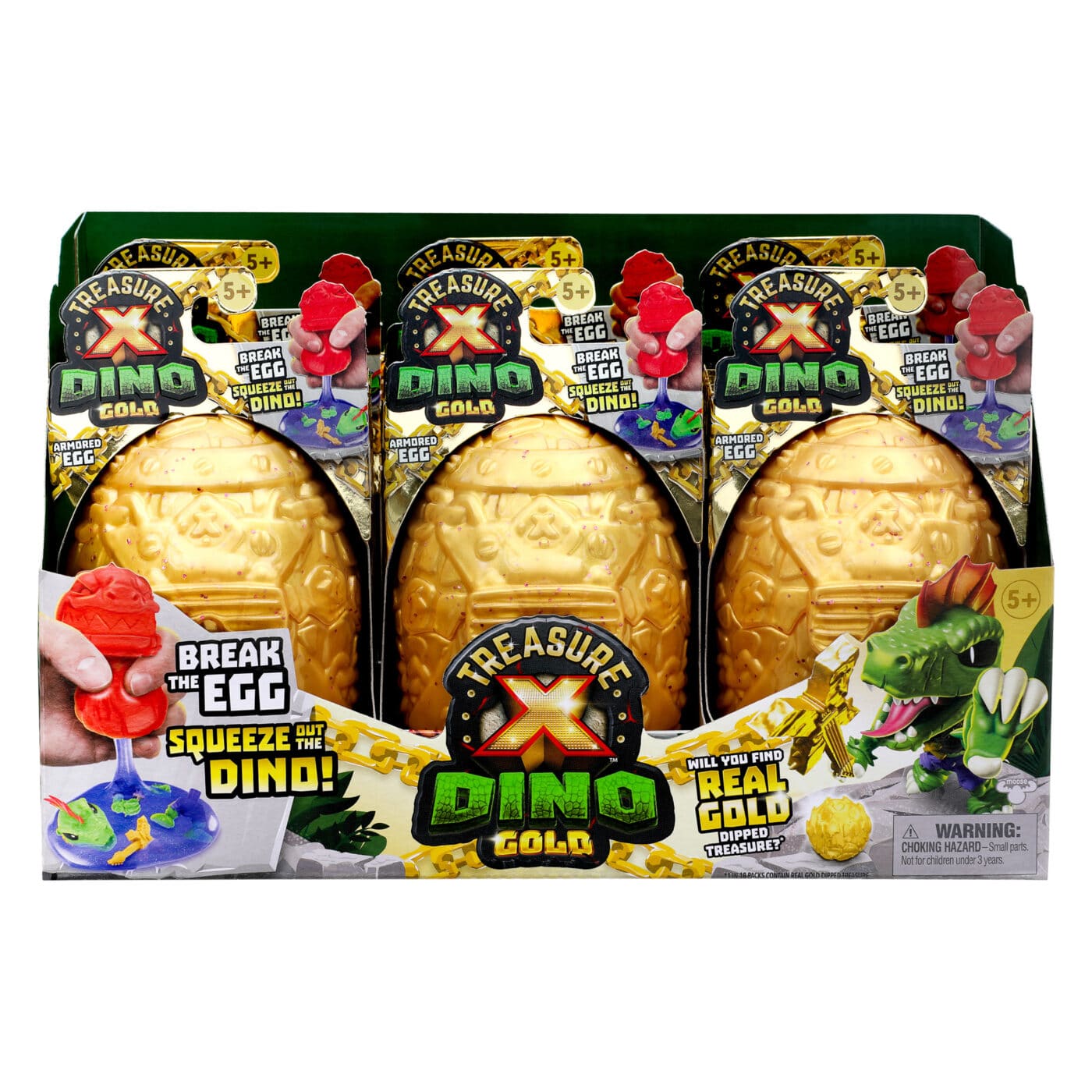 Treasure X Dino Gold - Armored Egg S4
