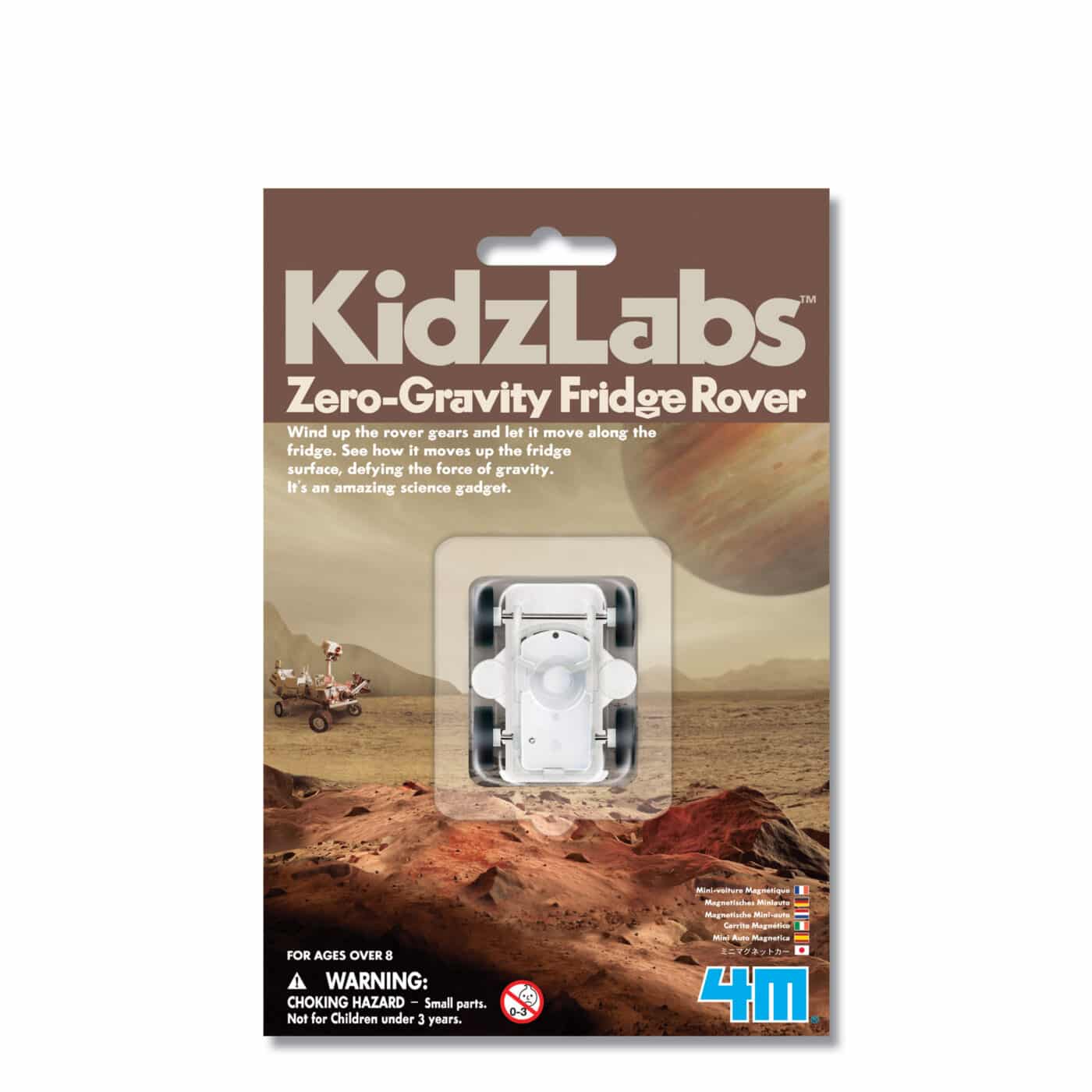 4M - KidzLab - Zero-Gravity Fridge Rover1