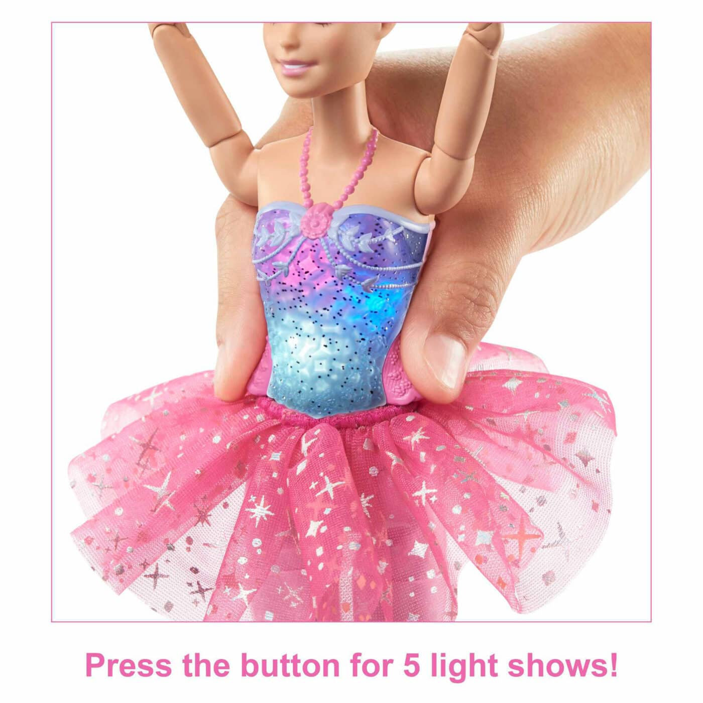 Barbie Dreamtopia - Twinkle Light Ballerina Doll