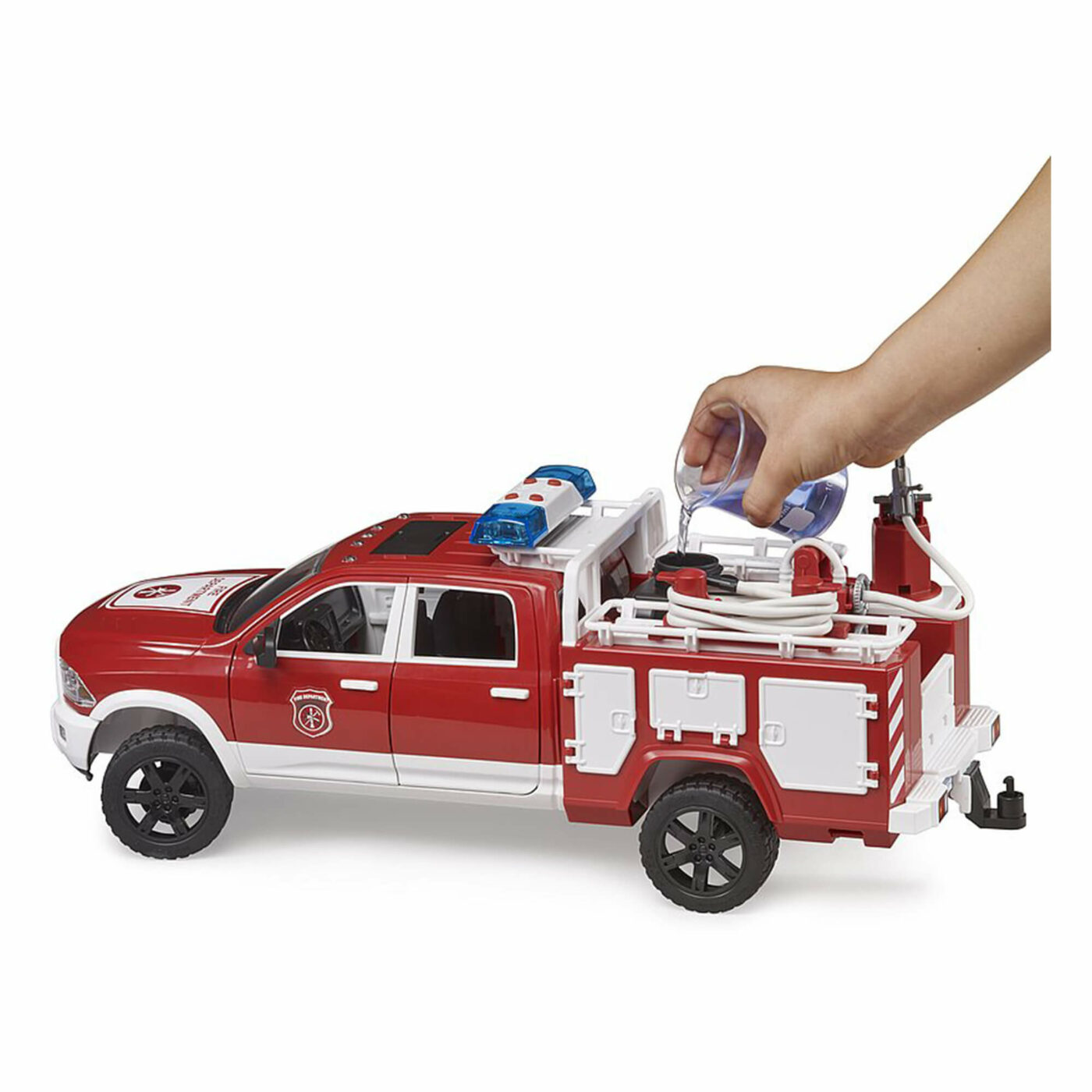 Bruder RAM 2500 Fire-Truck with Water-Tank-5