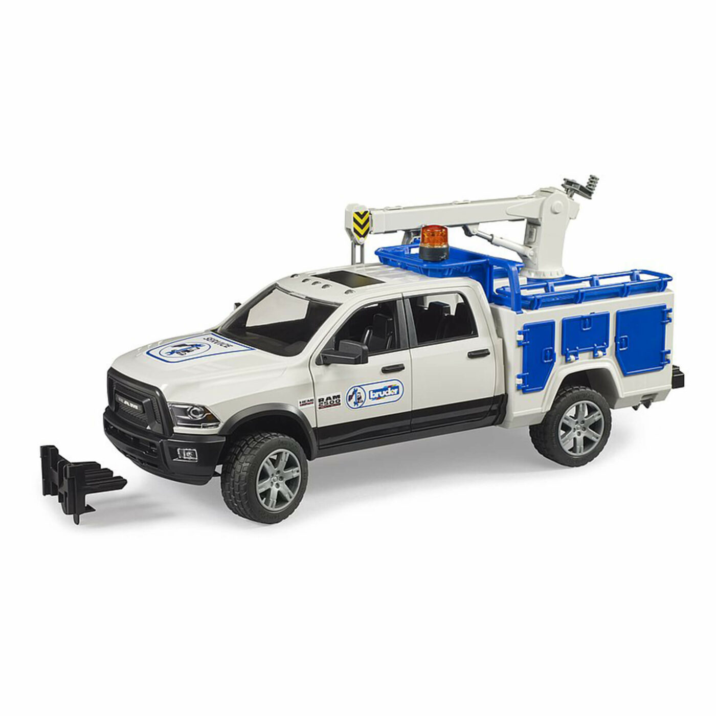 Bruder - RAM 2500 Service truck with rotatable crane-2
