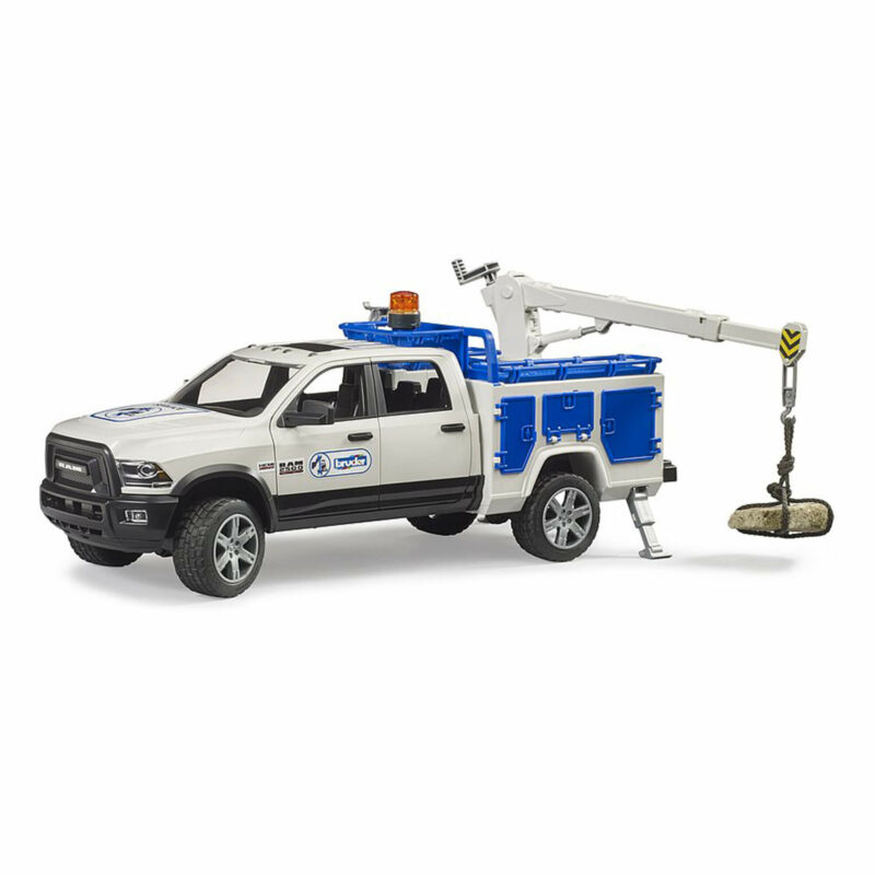 Bruder - RAM 2500 Service truck with rotatable crane-3