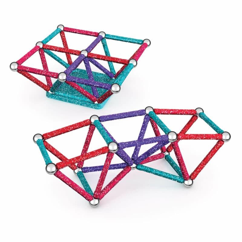 Geomag - Magnetic Construction Glitter Recycled 60-6
