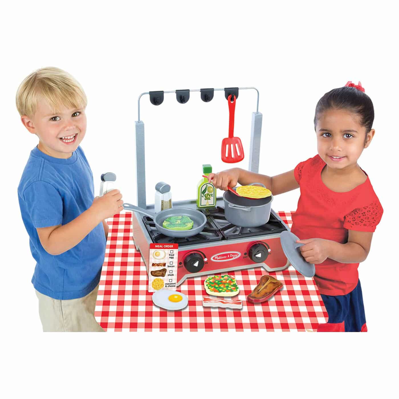 Melissa and Doug - Deluxe Wooden Cooktop Set