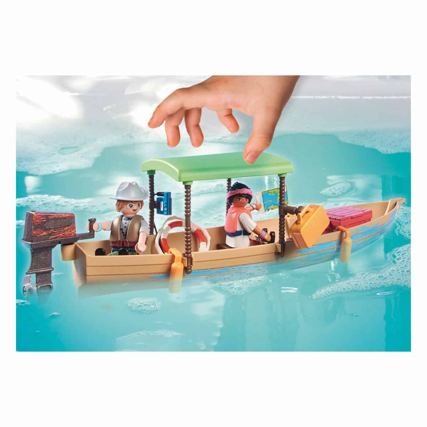 Playmobil - Wiltopia Boat Trip to the Manatees 71010