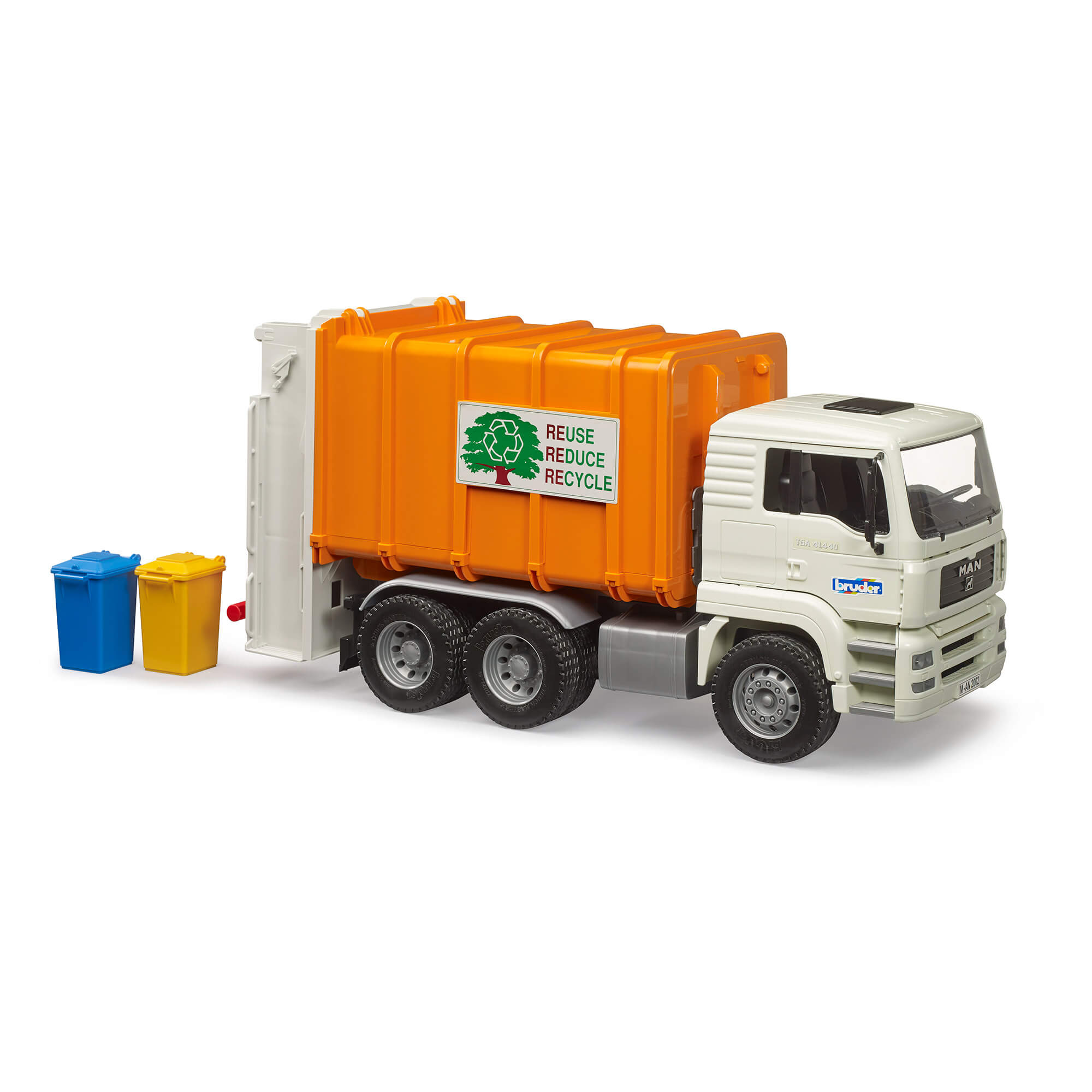 Bruder Garbage Truck Toys Rear Loading Online Toys Australia