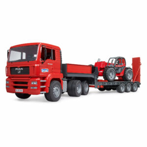 Bruder - 116 Man TGA Low Loader with Manitou Telescopic Loader MLT633 2023 2