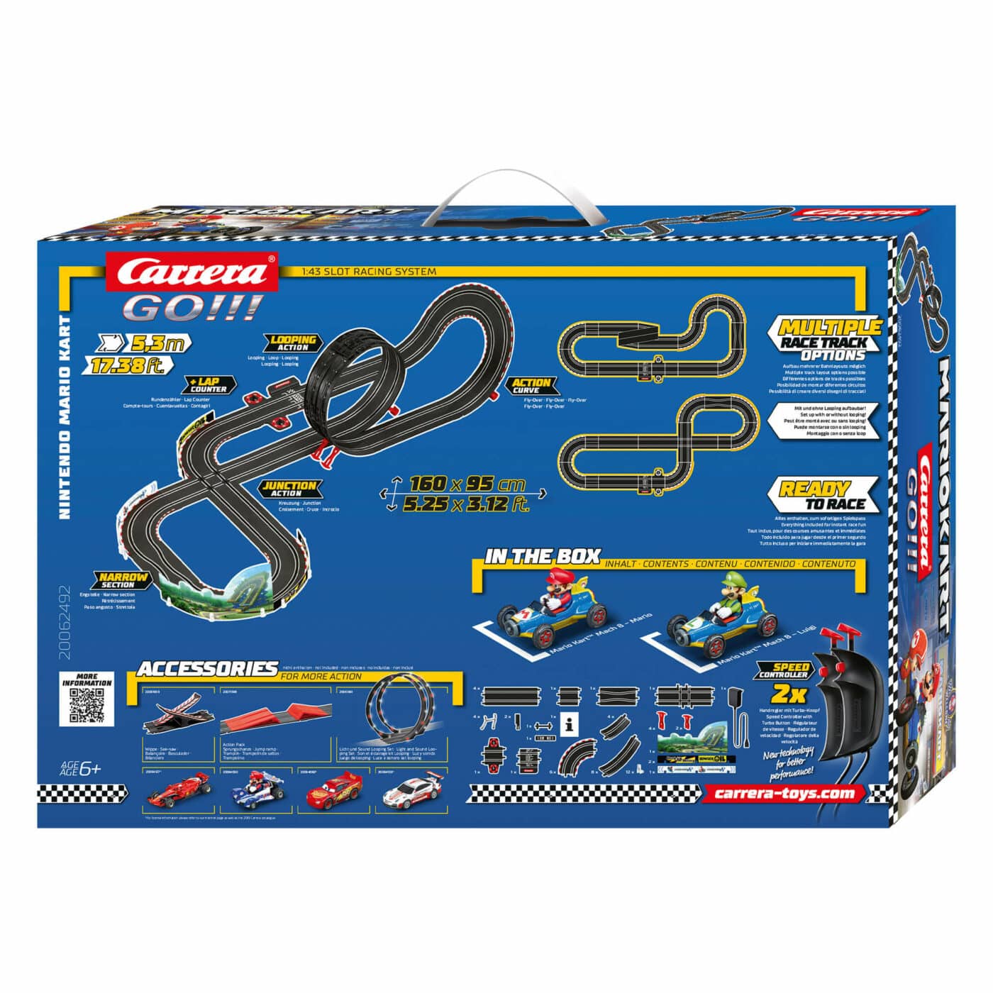 Slot Car Track Mario Kart by Carrera Go!