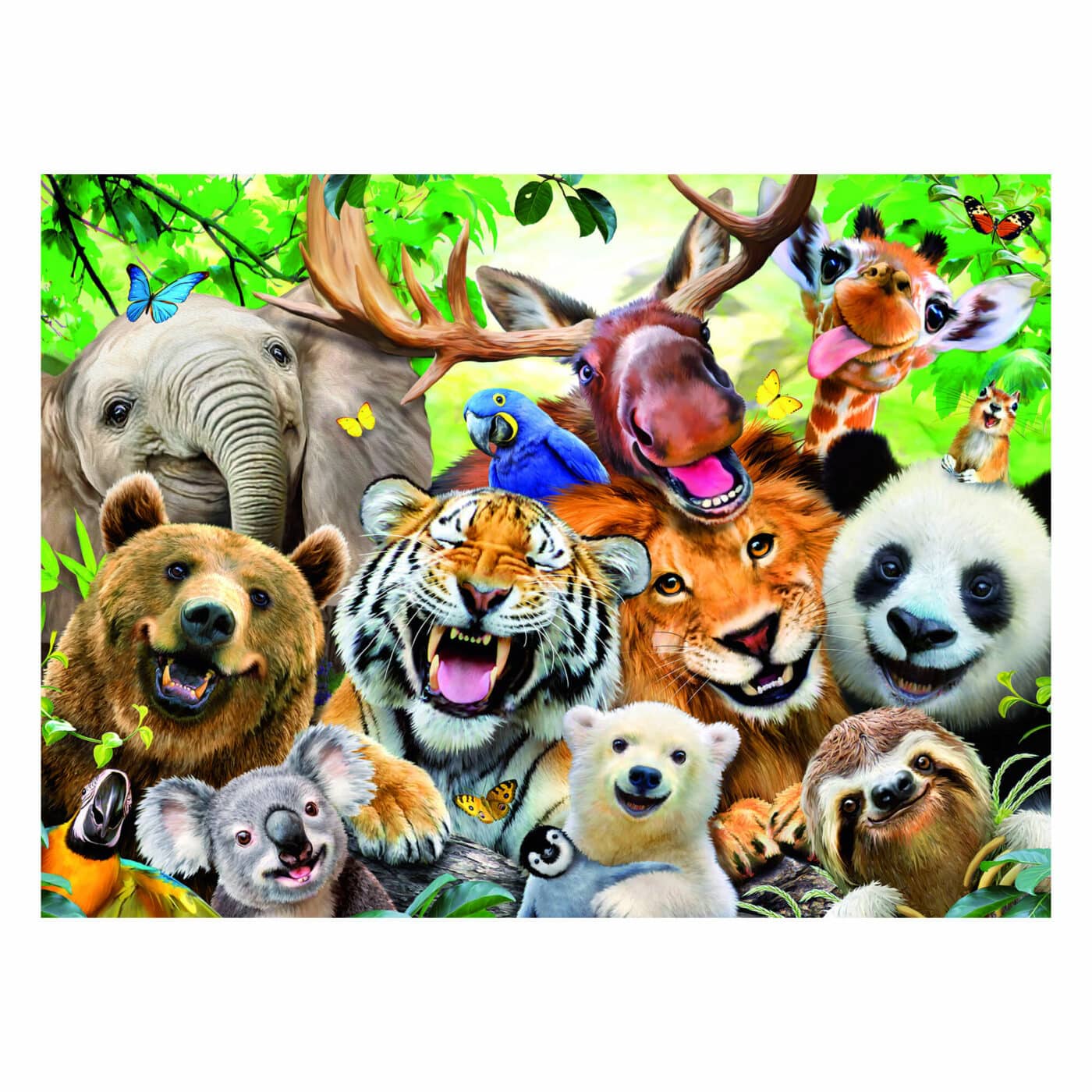 Ravensburger - Wild Animal Selfie Puzzle - 300 Pieces1