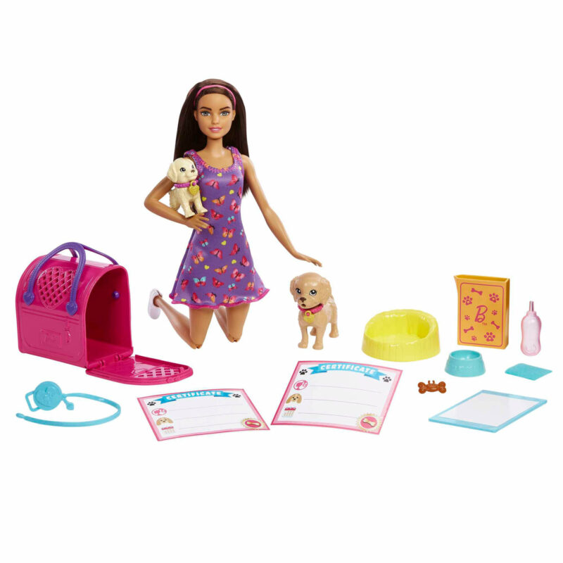 Barbie - Pup Adoption Doll and Accessories2