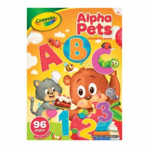 Crayola - Alpha Pets Colouring Book