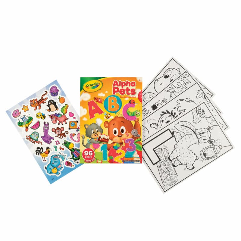 Crayola - Alpha Pets Colouring Book2
