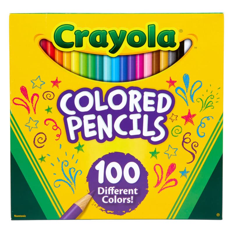 Crayola Coloured Pencils - 100 Colours