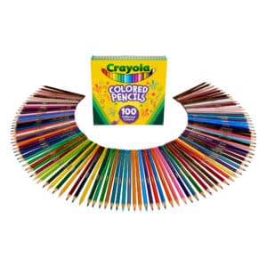Crayola Coloured Pencils - 100 Colours1