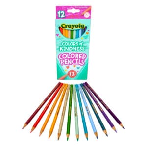 Crayola Colours of Kindness Coloured Pencils - 12 Pack1