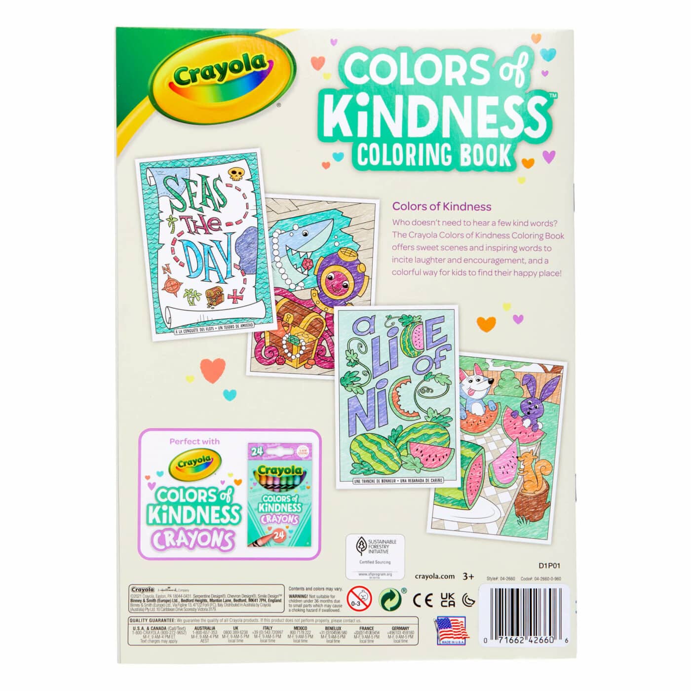 Crayola - Colours of Kindness Colouring Book
