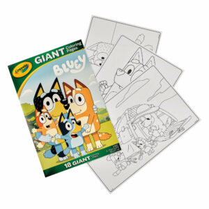 Crayola Giant Colouring Pages - Bluey2