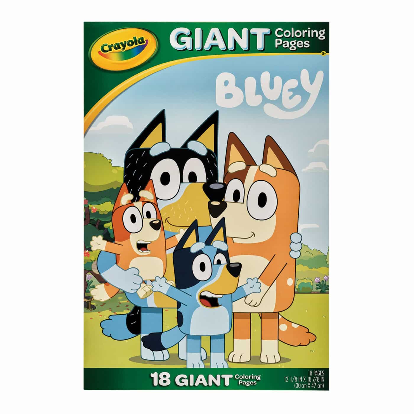 Crayola Giant Colouring Pages - Bluey3