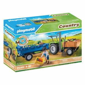 Playmobil - Country - Harvest Tractor with Trailer 71249