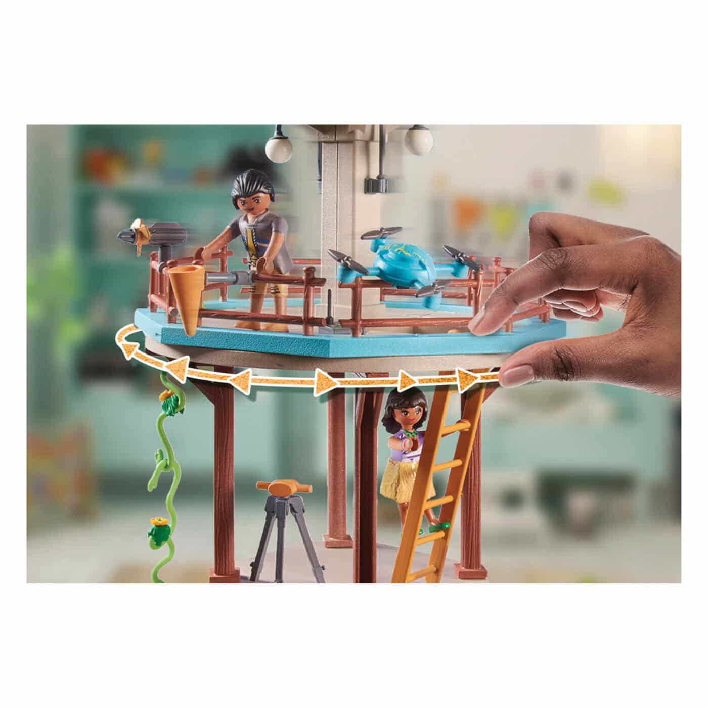 Playmobil - Wiltopia Research Tower with Compass 71008-3