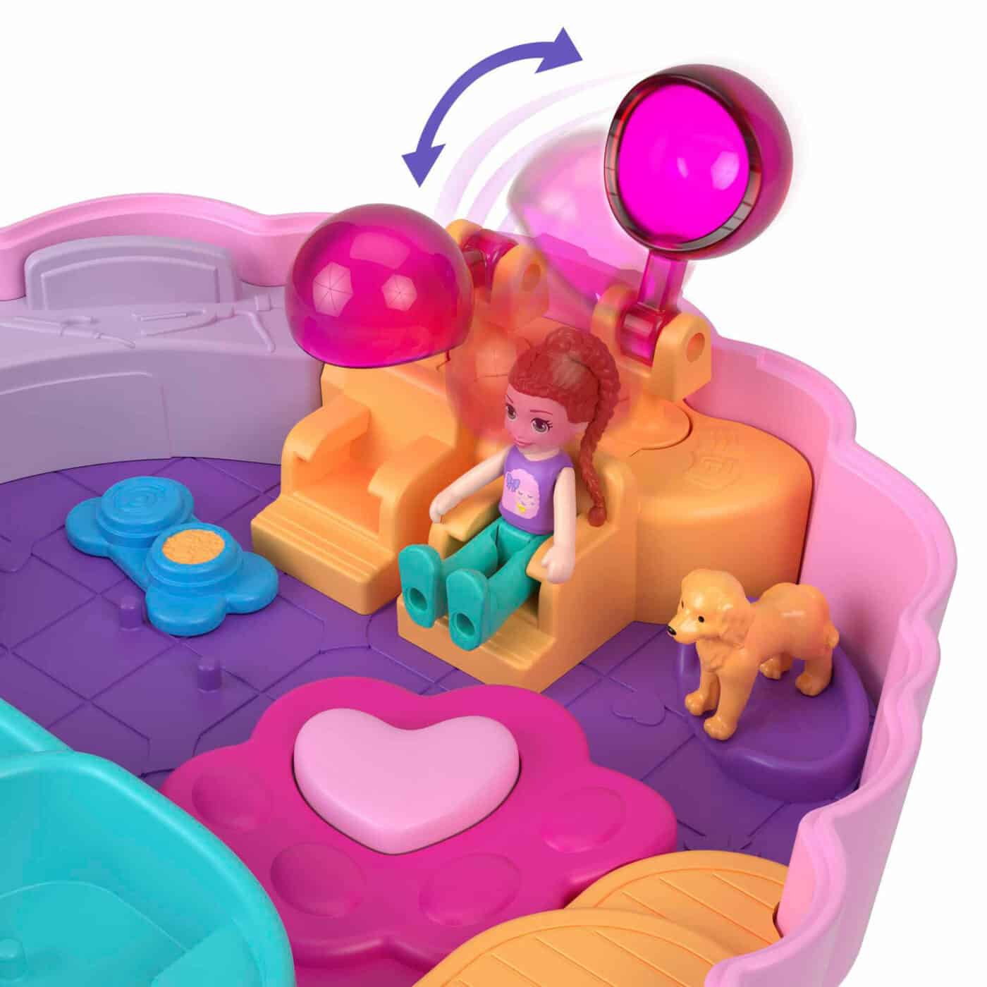 Polly Pocket - Groom & Glam Poodle Compact3
