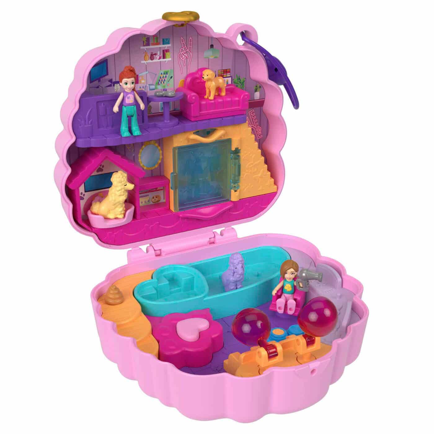 Polly Pocket - Groom & Glam Poodle Compact4