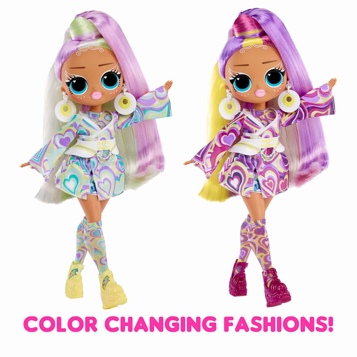 LOL Surprise - OMG Sunshine Makeover Fashion Doll with Colour Change Surprises - Sunrise