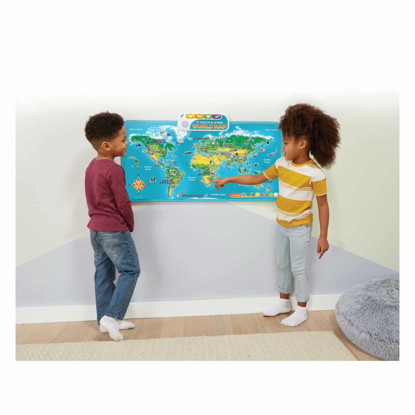 LeapFrog - Touch & Learn World Map1