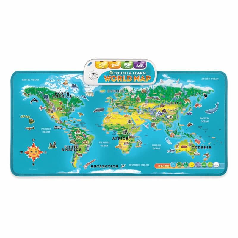 LeapFrog - Touch & Learn World Map3