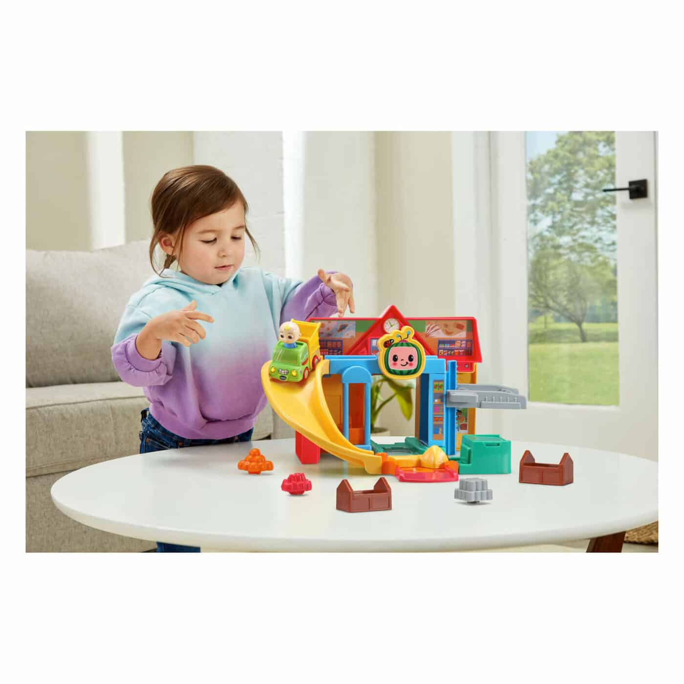 Vtech - Toot Toot Drivers Cocomelon - Grocery Store Track Set4