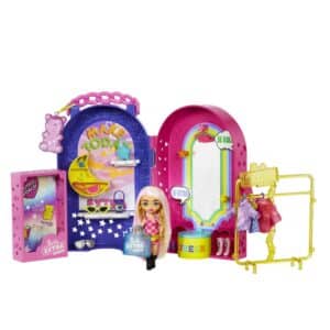 Barbie - Extra Minis Boutique Playset with Doll and Accessories