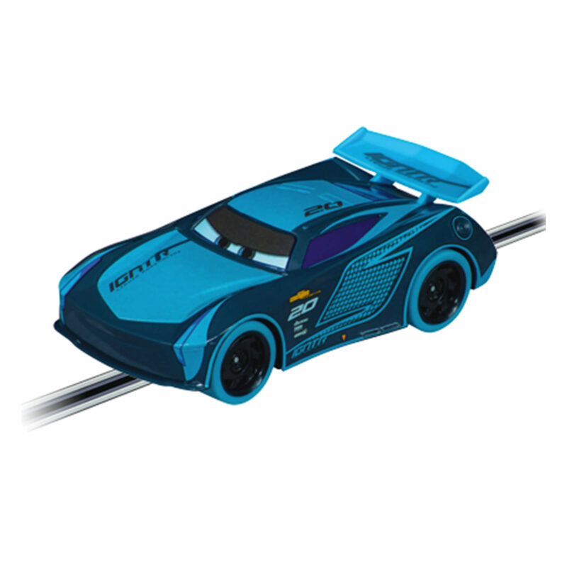 Carrera GO - Disney Pixar Cars Glow Racers Slot Car set-jackson storm