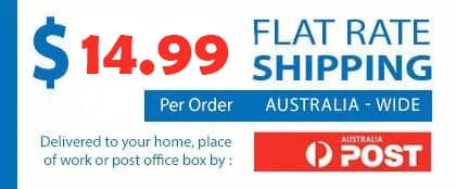 $14.99 flat-rate shipping banner