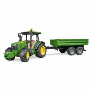 Bruder - John Deere 5115 M with tipping trailer