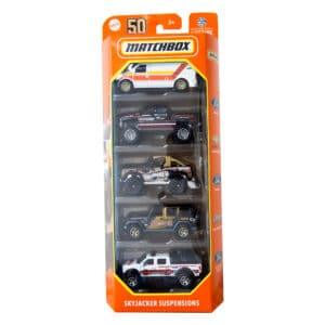 Matchbox 5-Pack Vehicles - SKYJACKERS SUSPENSIONS