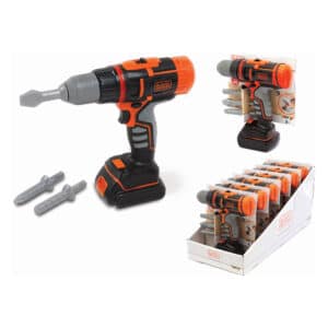 Smoby - Black & Decker Electric Drill Toy-1